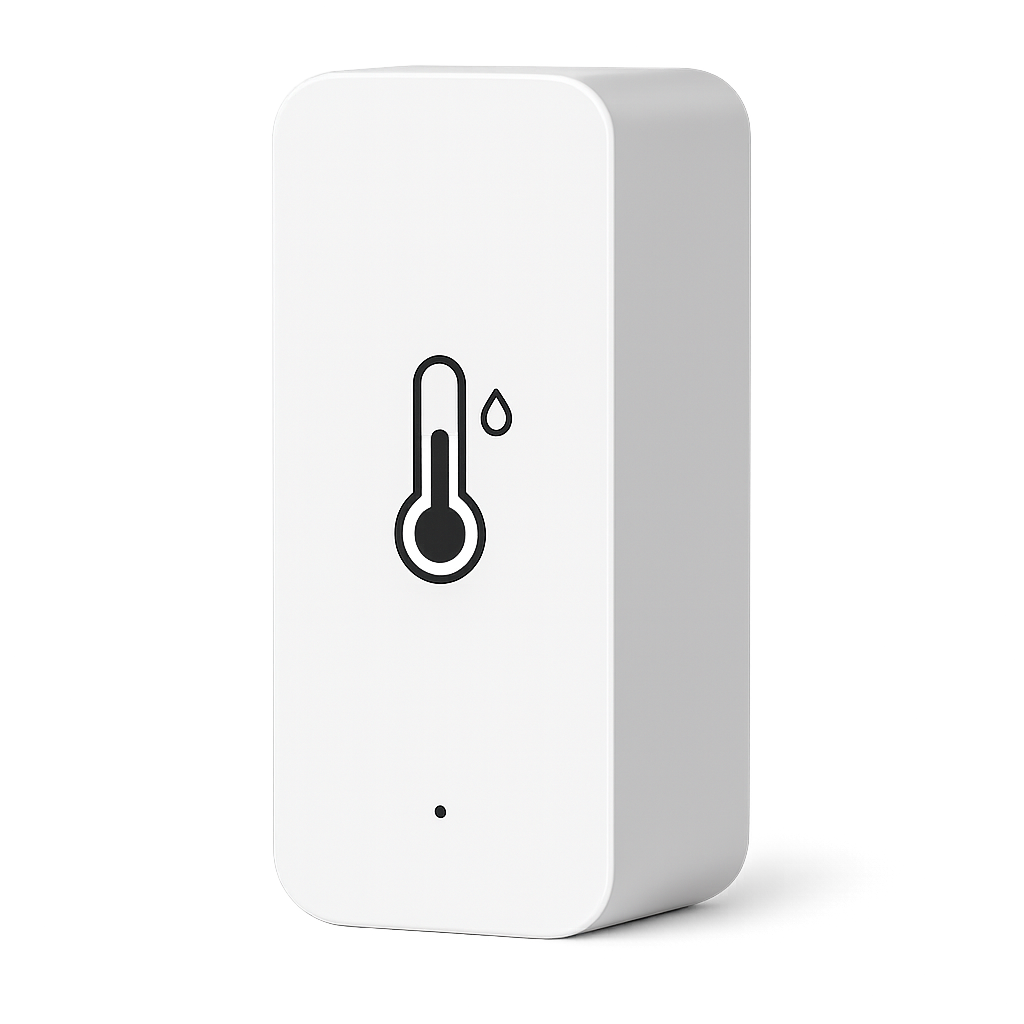Smart Temperature & Humidity Sensor – WiFi (Alexa & Google Compatible)