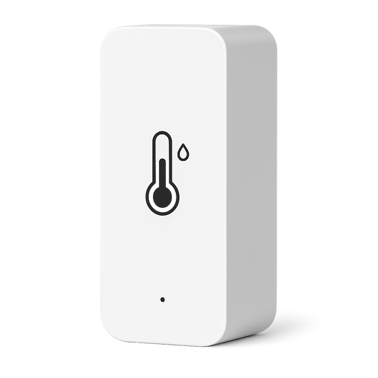Smart Temperature & Humidity Sensor – WiFi (Alexa & Google Compatible)